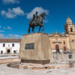 Fotografía de la plaza principal de Tunja para representar el boletín